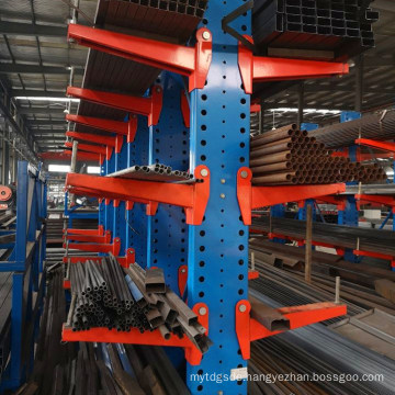 Warehouse Storage Single Side Light Duty Cantilever Shelf for Tubes